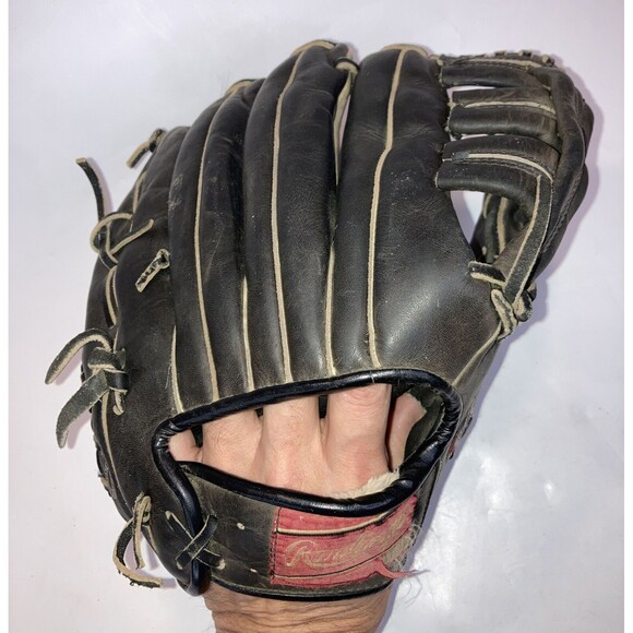 Rawlings RSG6 Edge-U-Cated Heel Leather Softball Baseball Glove 12" RHT - Picture 2 of 7